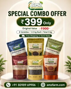 Special Combo Offer – 6 Varieties Rice 3 KG